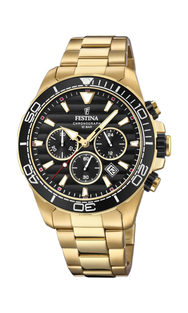 FESTINA Gold Stainless Steel Chronograph F20364/