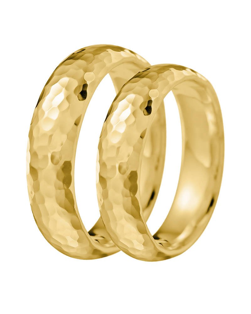 Χρυσή Σφυρήλατη Βέρα