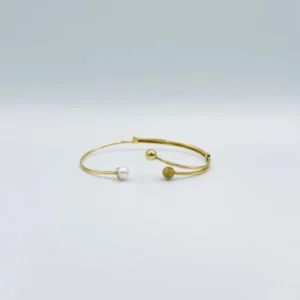 Εύκαμπτη Ανοικτή Χειροπέδα με Μαργαριτάρι