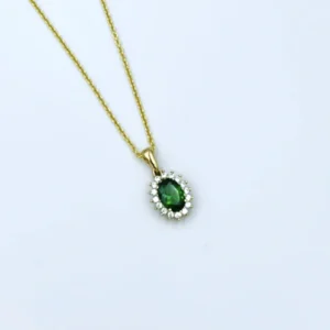 Χρυσή Ροζέτα με Ζιργόν