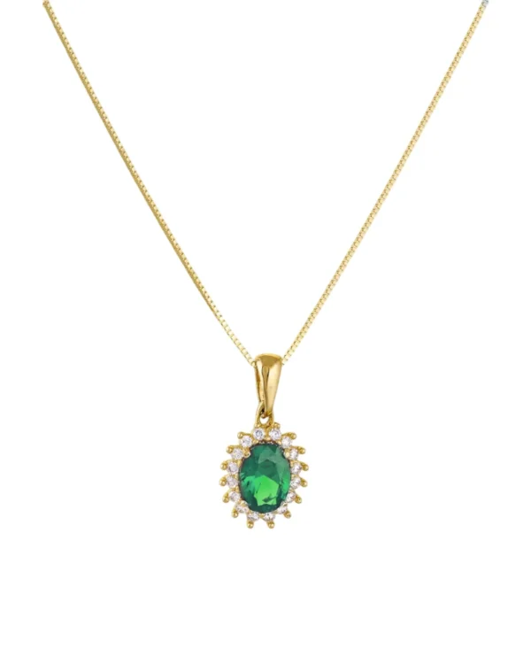 Χρυσή Ροζέτα με Ζιργόν