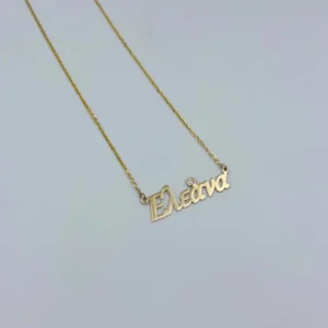 Χρυσό Μενταγιόν με Όνομα 14Κ