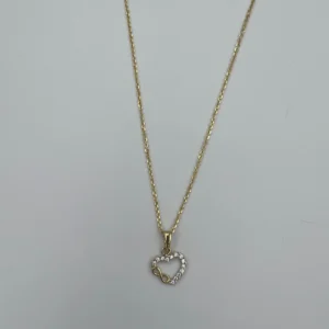 Χρυσό Μοτίφ Καρδιά με Άπειρο