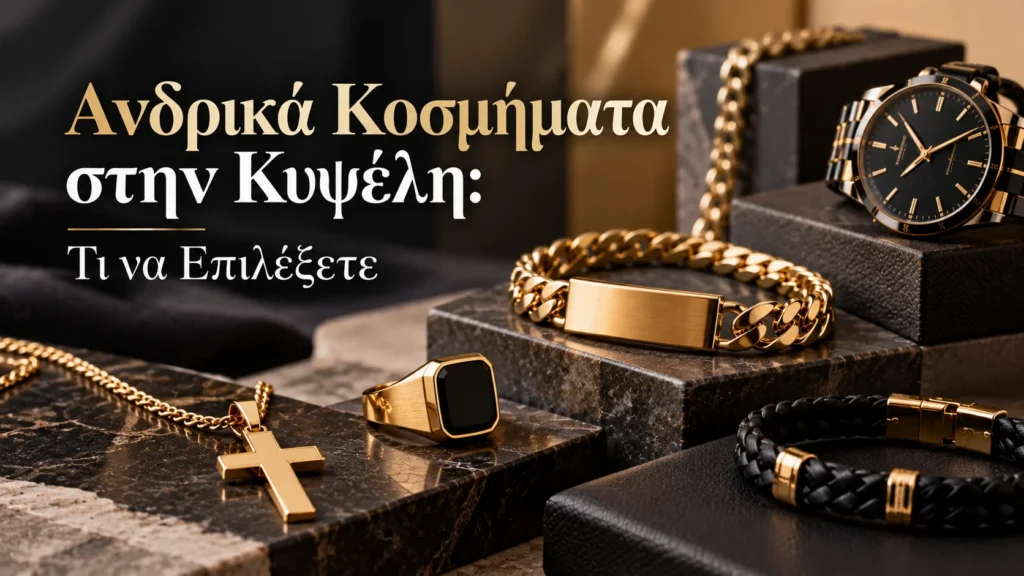 Ανδρικά Κοσμήματα στην Κυψέλη: Τι να Επιλέξετε