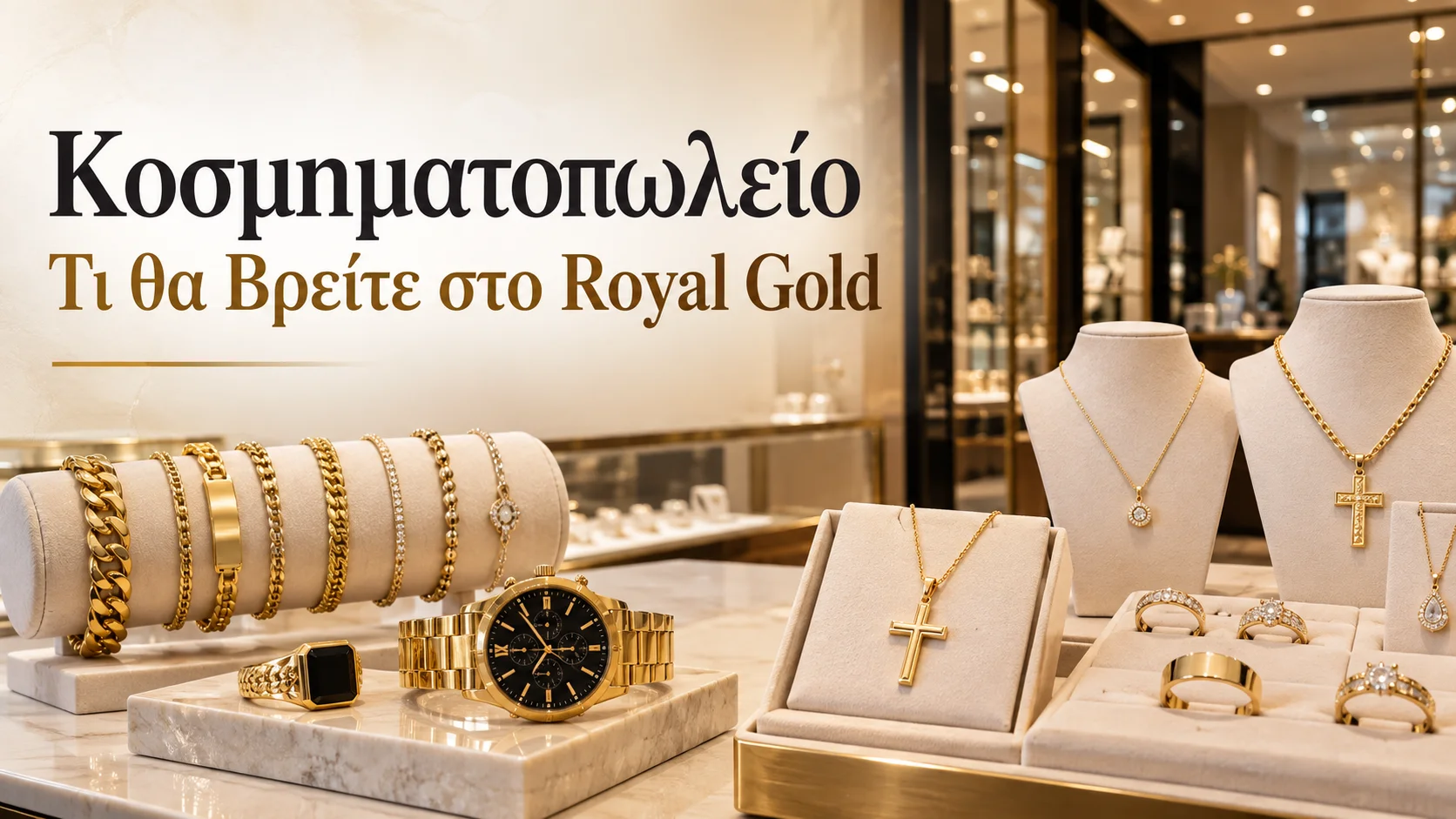 Κοσμηματοπωλείο στην Κυψέλη: Τι θα Βρείτε στο Royal Gold
